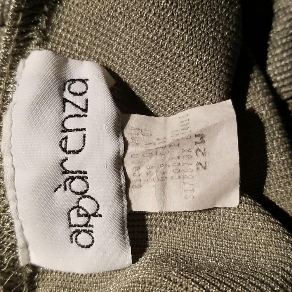 Apparenza sage green top EUC sz 22W - Picture 6 of 6
